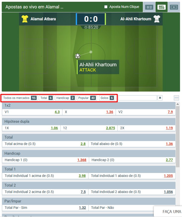 Um jogo de futebol em direto